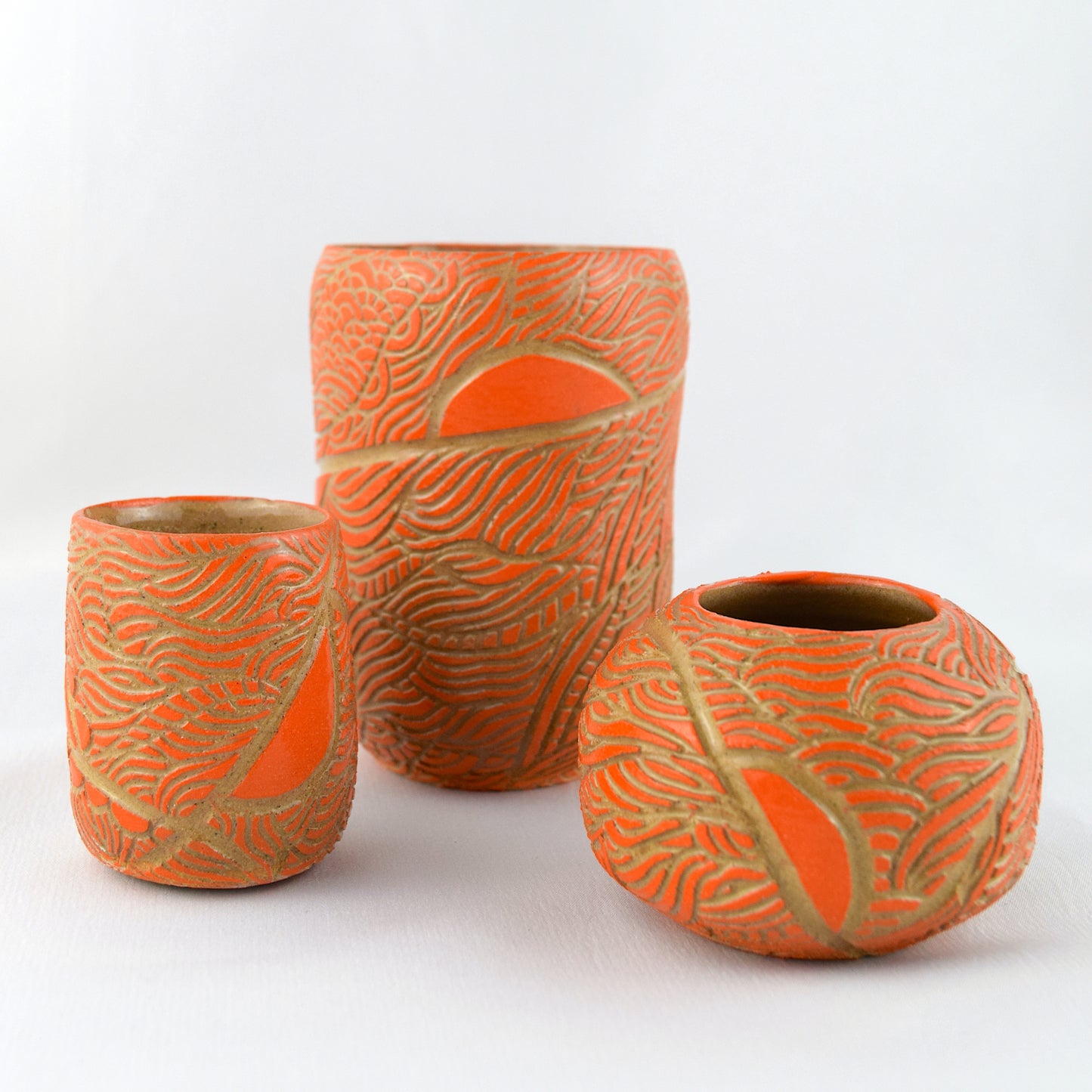 MIDI BUD - ORANGE & STONE BULB - FLOURISH