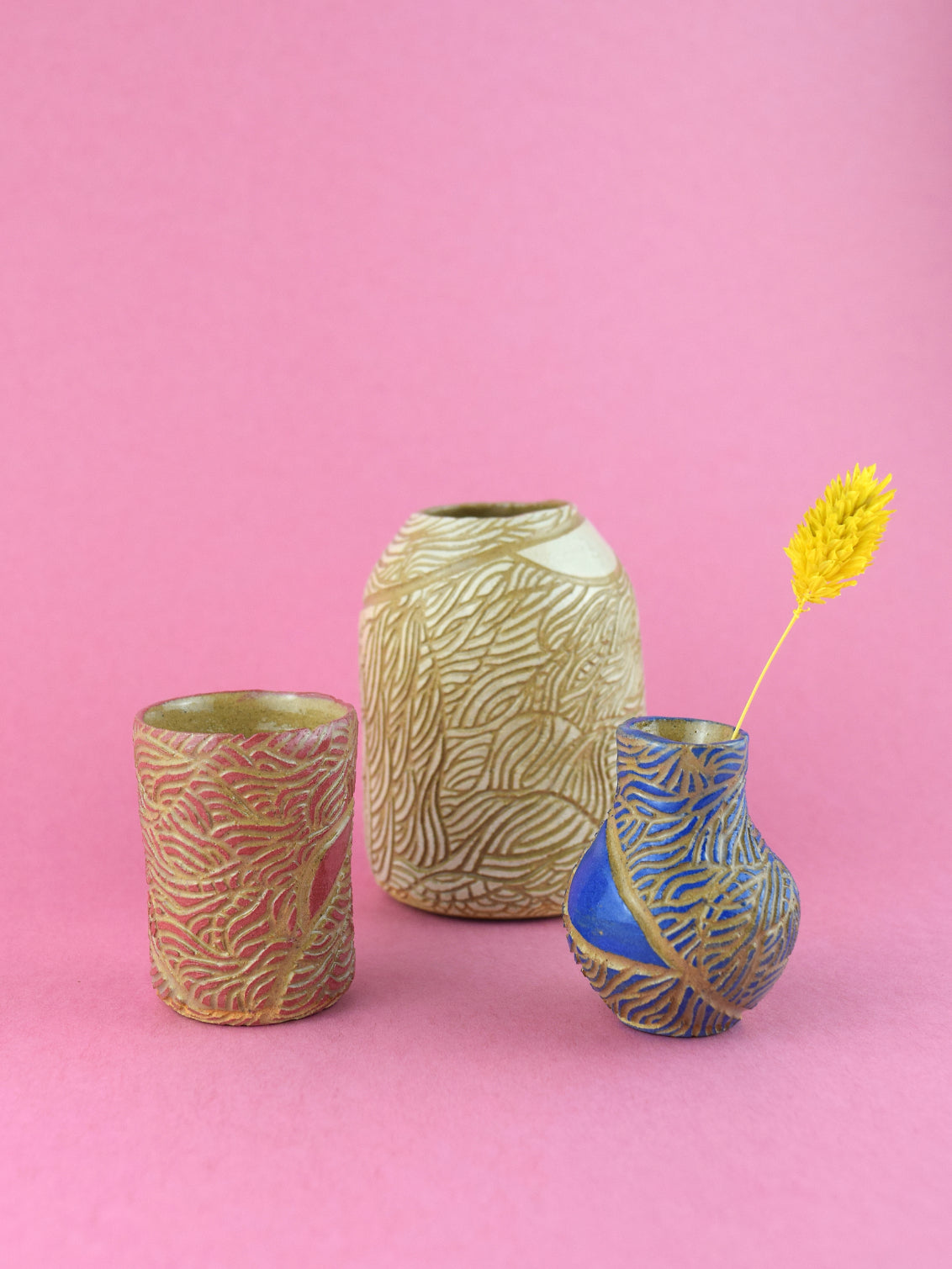 MINI BUD VASE - BLUE - FLOURISH
