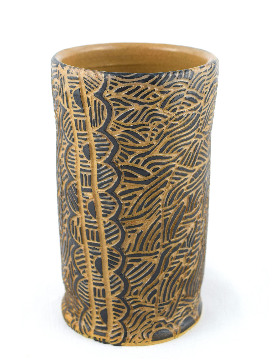 MINI BOUQUET VASE - BLACK & STONE - GEO & FLOURISH - BA X HH COLLAB
