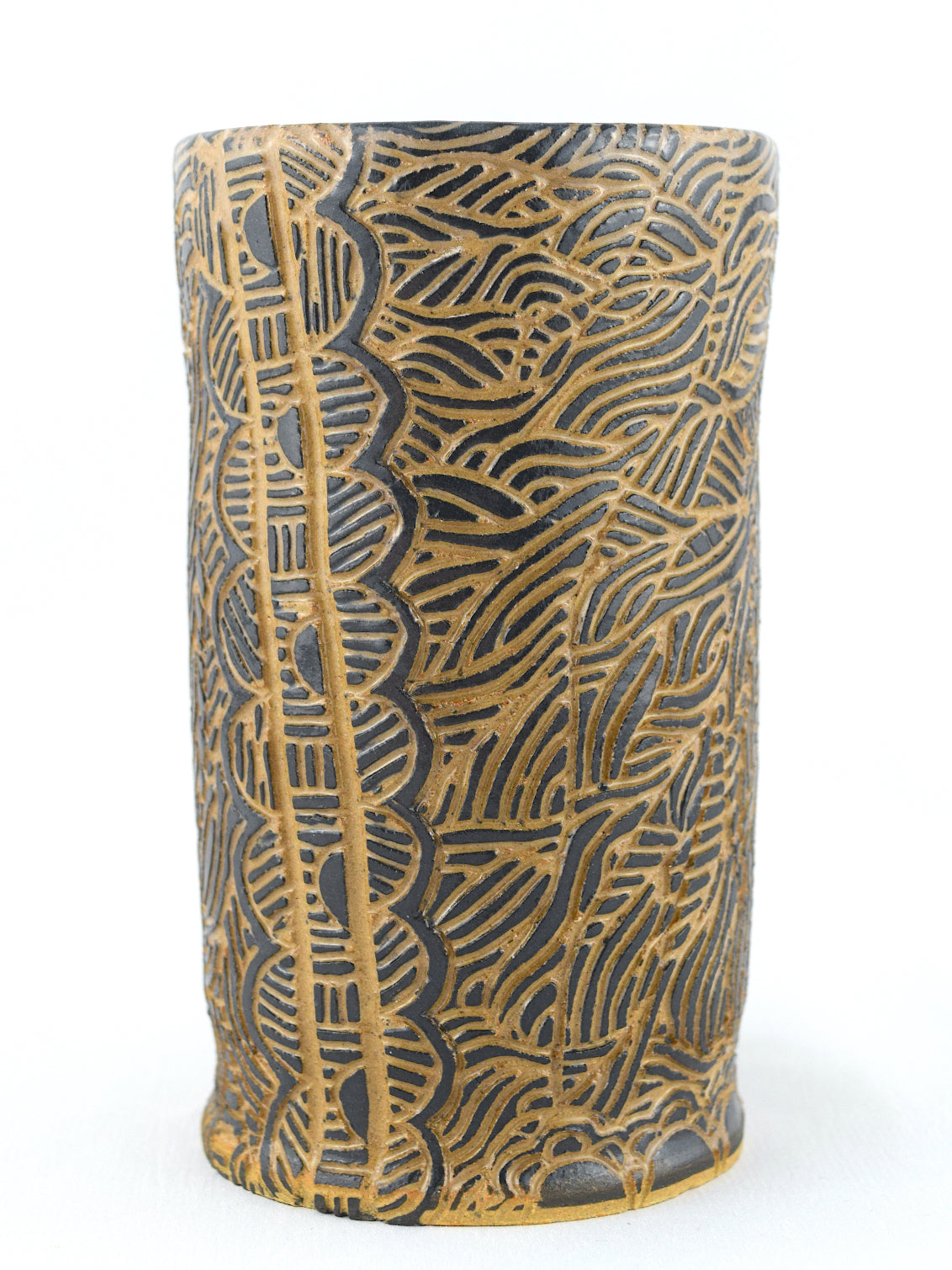 MINI BOUQUET VASE - BLACK & STONE - GEO & FLOURISH - BA X HH COLLAB