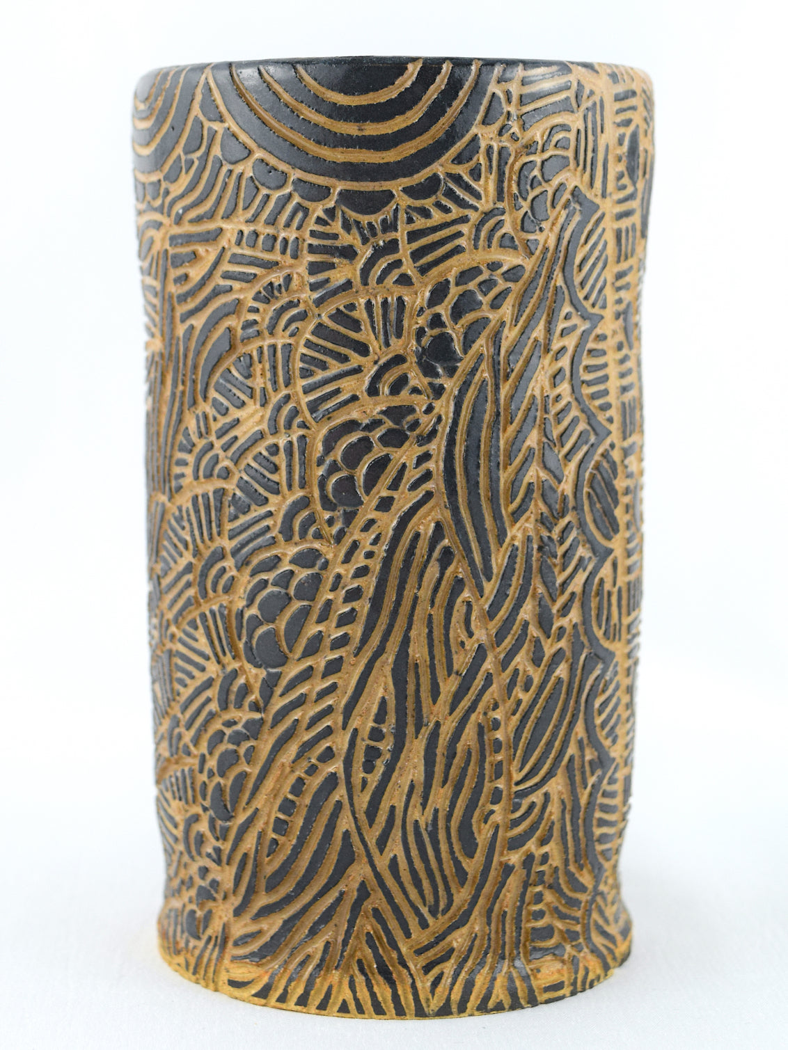 MINI BOUQUET VASE - BLACK & STONE - GEO & FLOURISH - BA X HH COLLAB