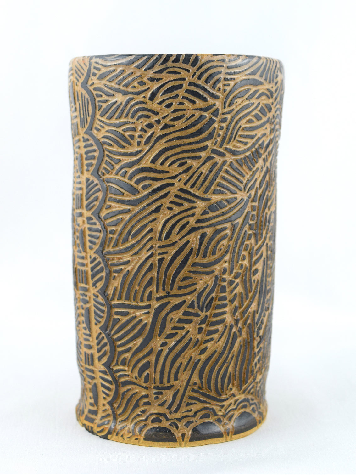 MINI BOUQUET VASE - BLACK & STONE - GEO & FLOURISH - BA X HH COLLAB