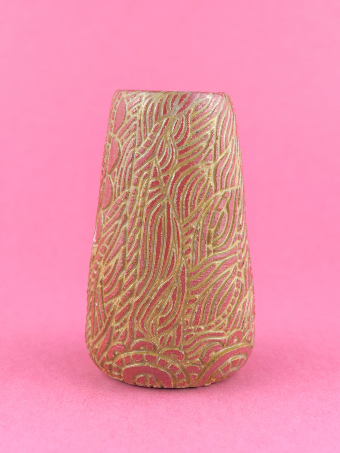 MIDI BUD - PINK STONE - TALL GEO & FLOURISH