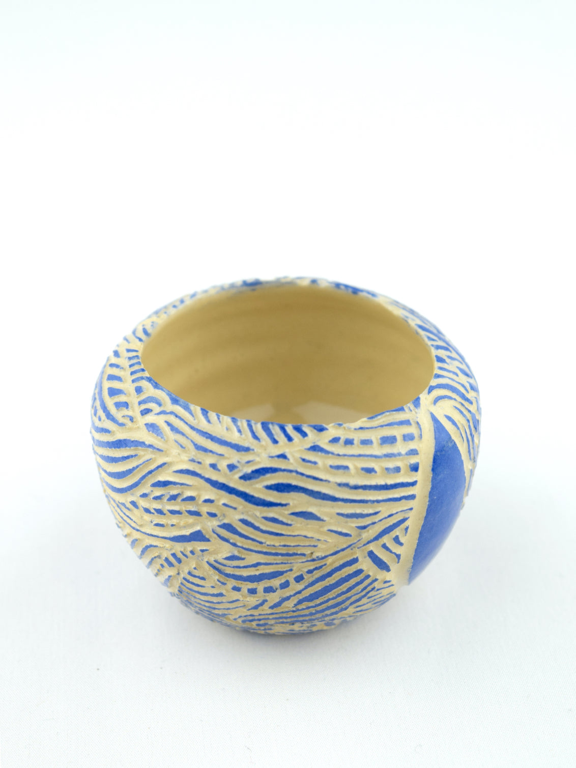 MIDI BUD VASE - BLUE FLOURISH