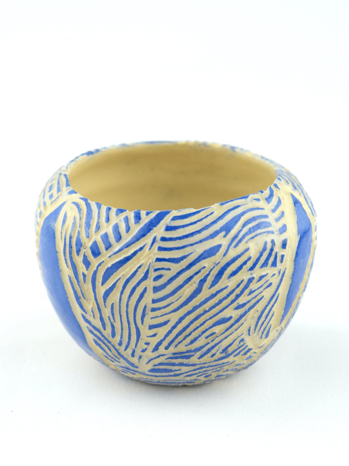 MIDI BUD VASE - BLUE FLOURISH