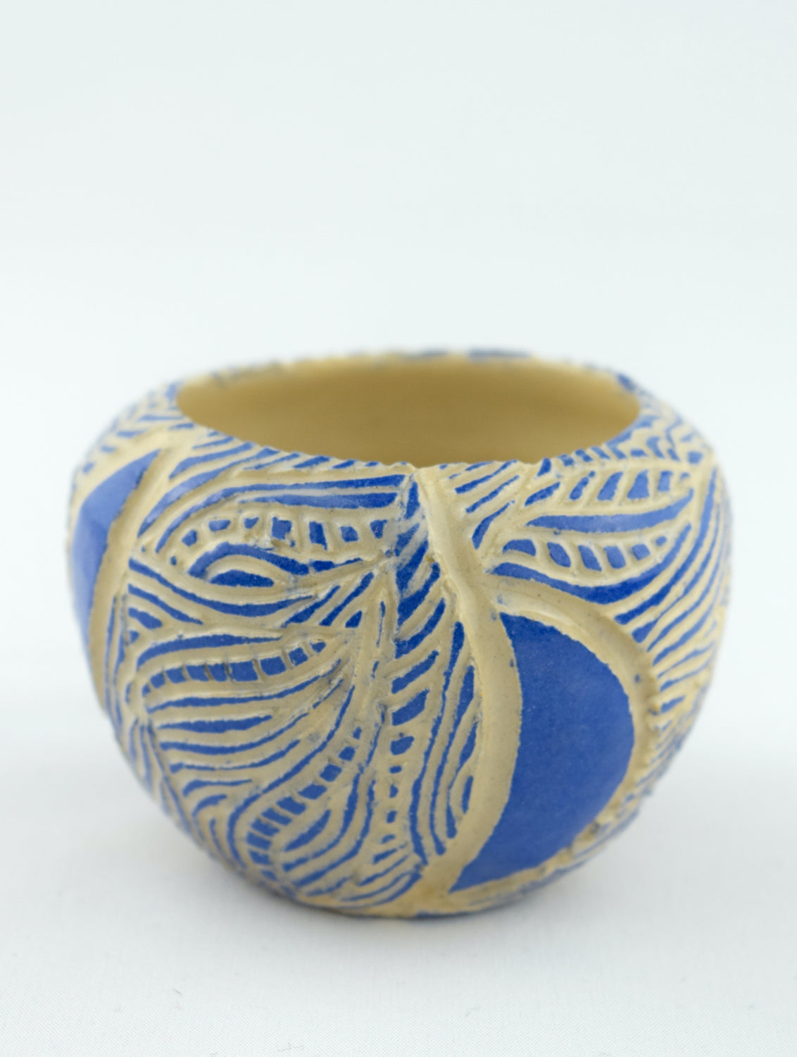MIDI BUD VASE - BLUE FLOURISH