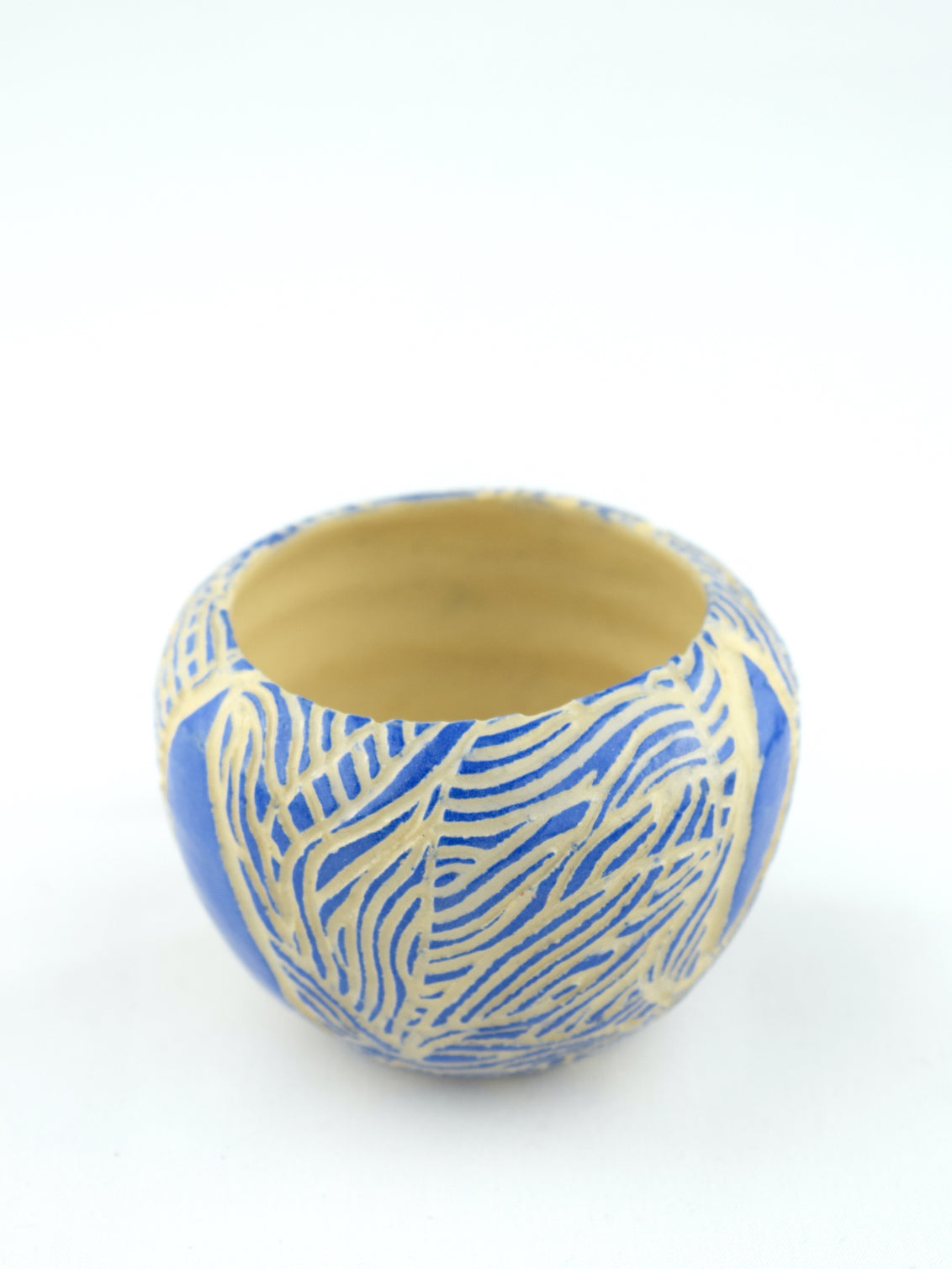 MIDI BUD VASE - BLUE FLOURISH