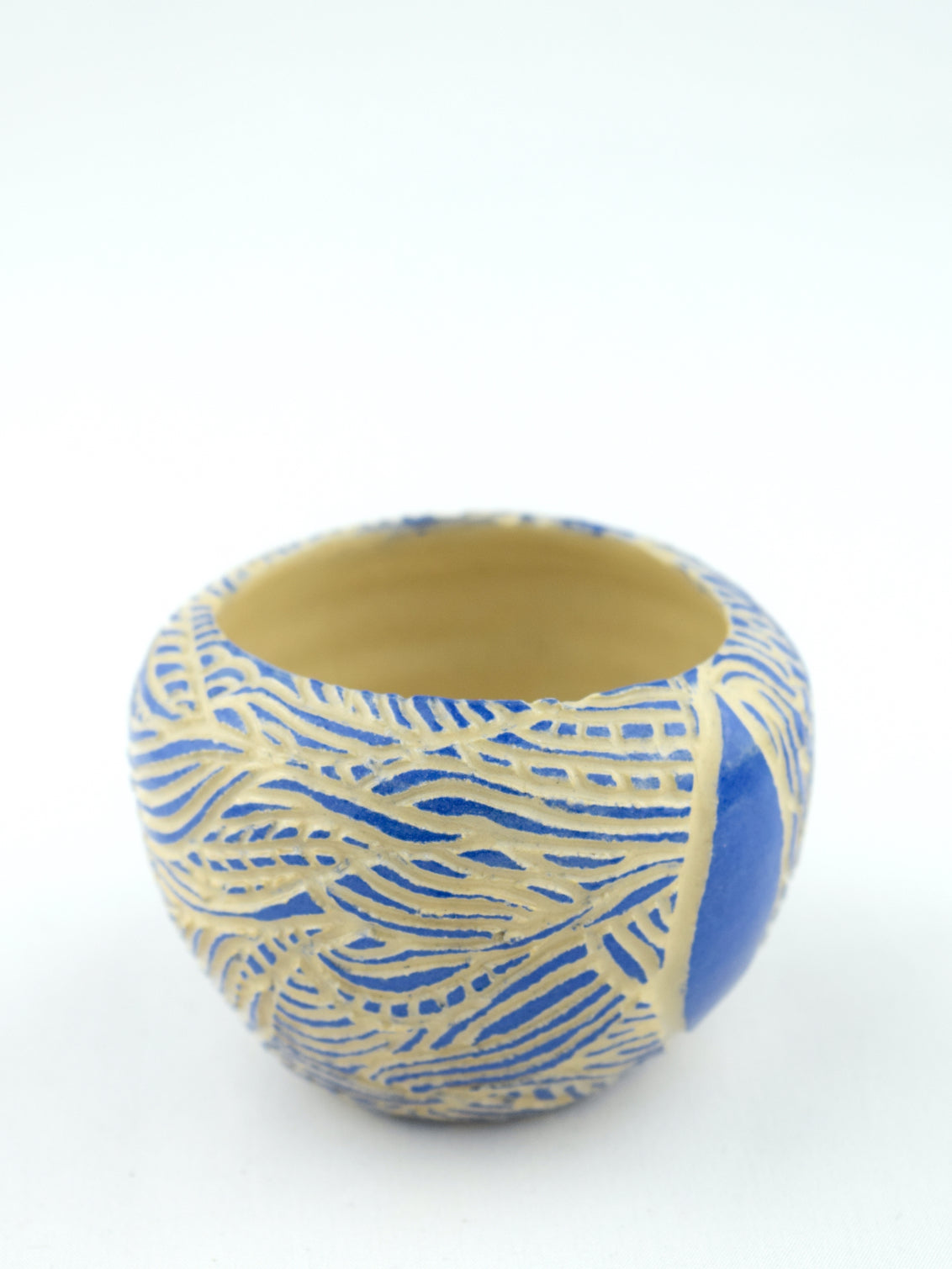 MIDI BUD VASE - BLUE FLOURISH