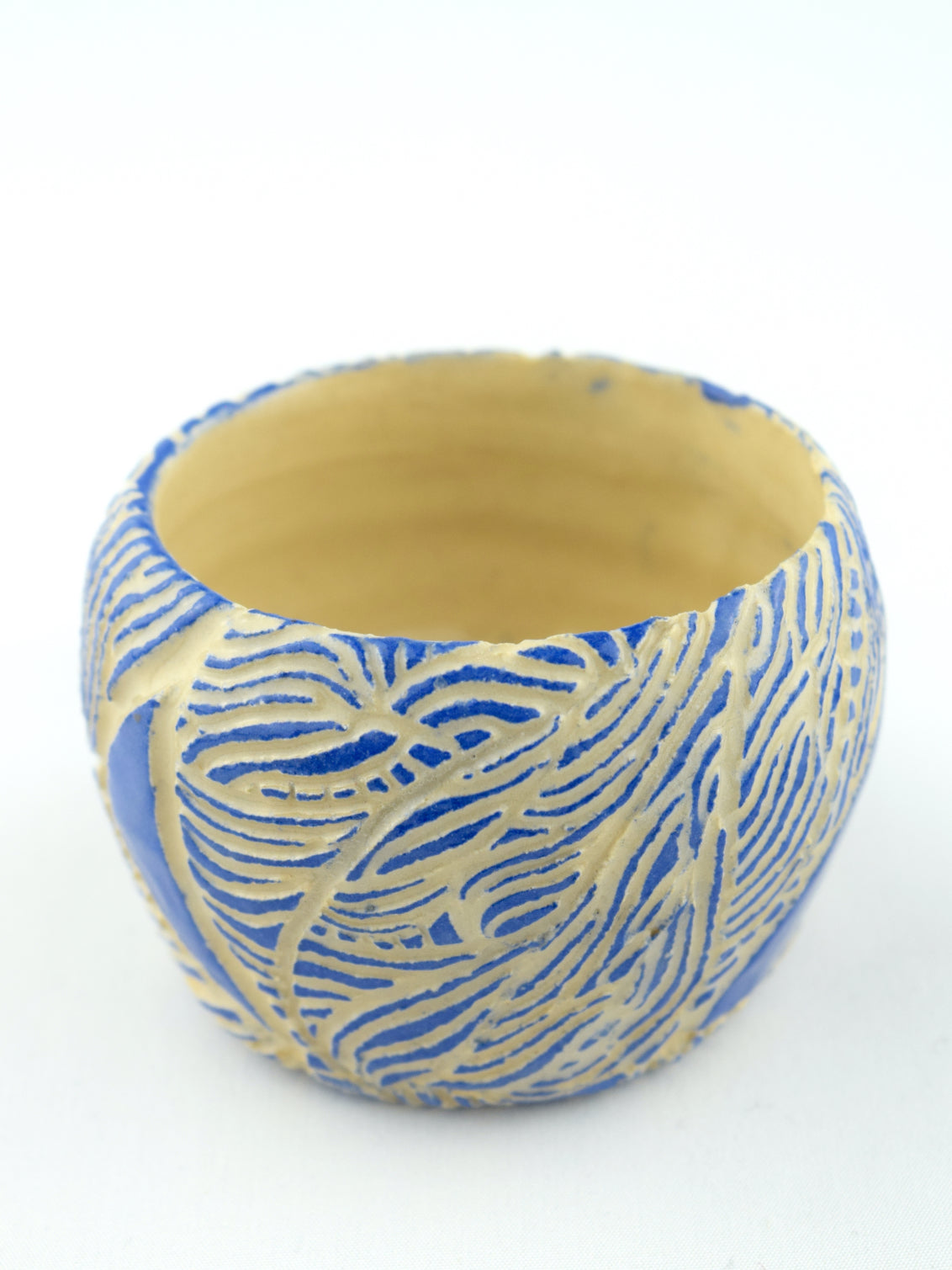 MIDI BUD VASE - BLUE FLOURISH