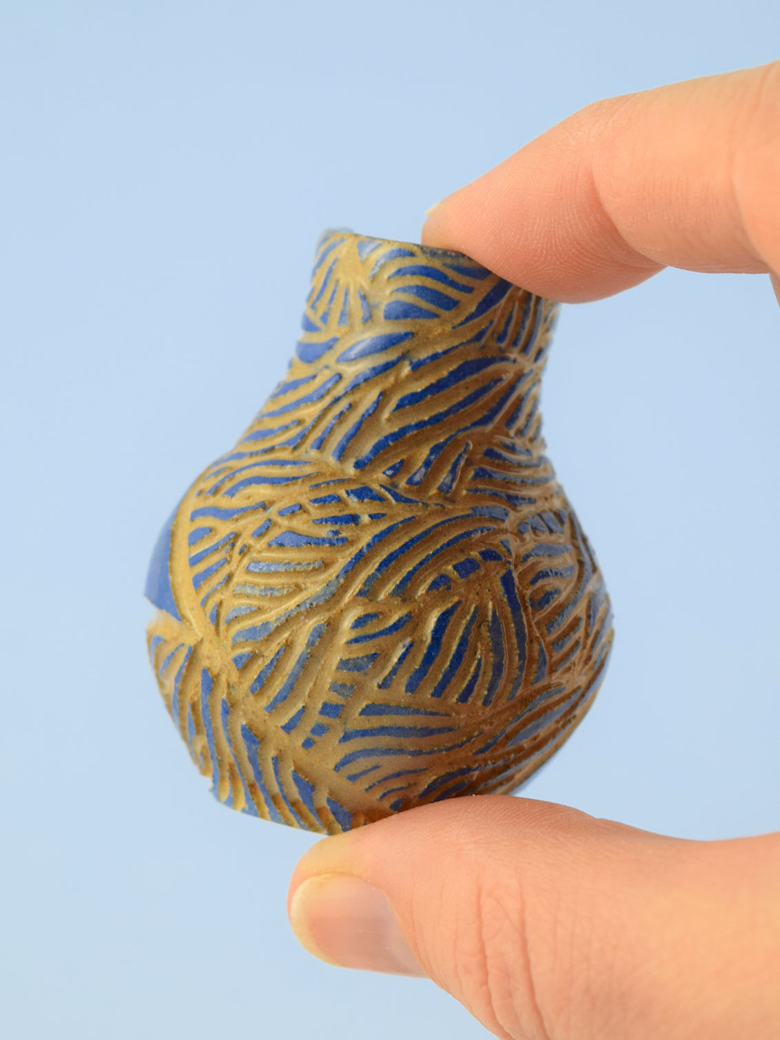 MINI BUD VASE - BLUE - FLOURISH