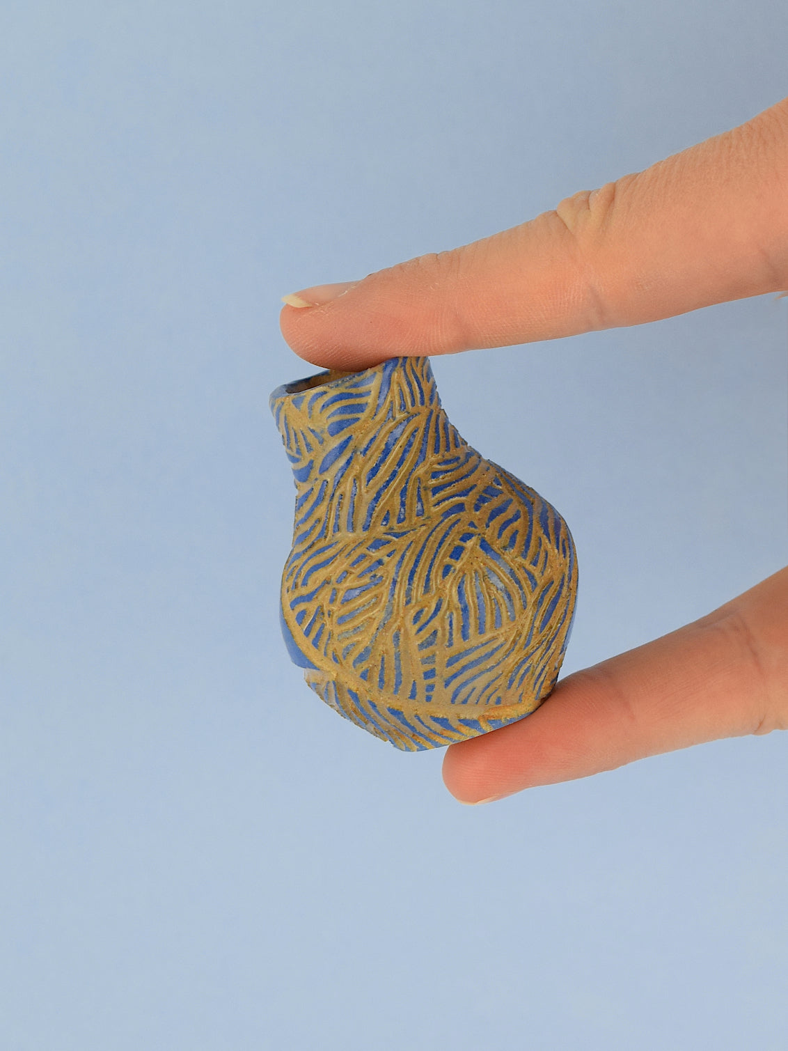 MINI BUD VASE - BLUE - FLOURISH