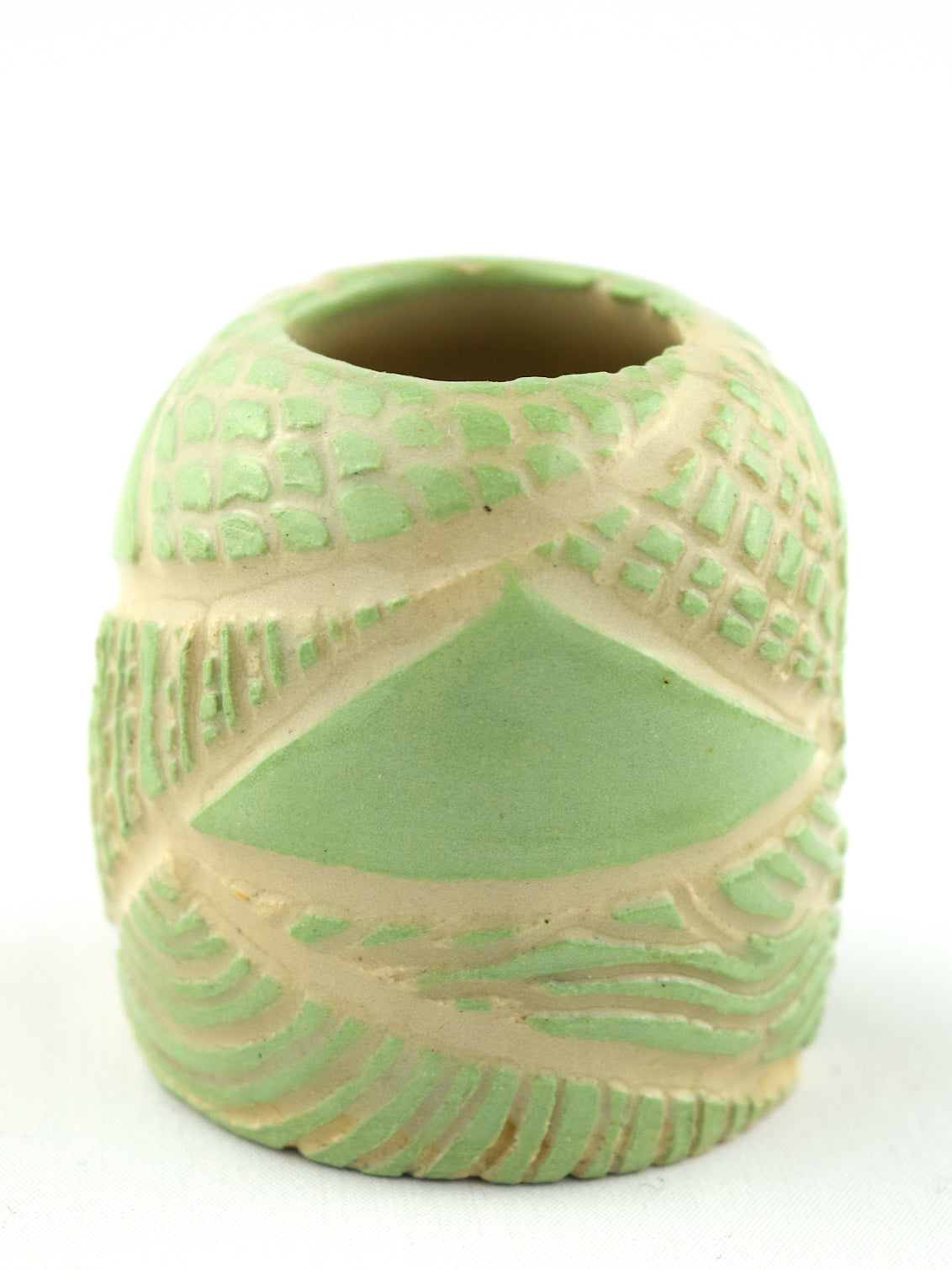 MINI BUD VASE - GREEN - GEO