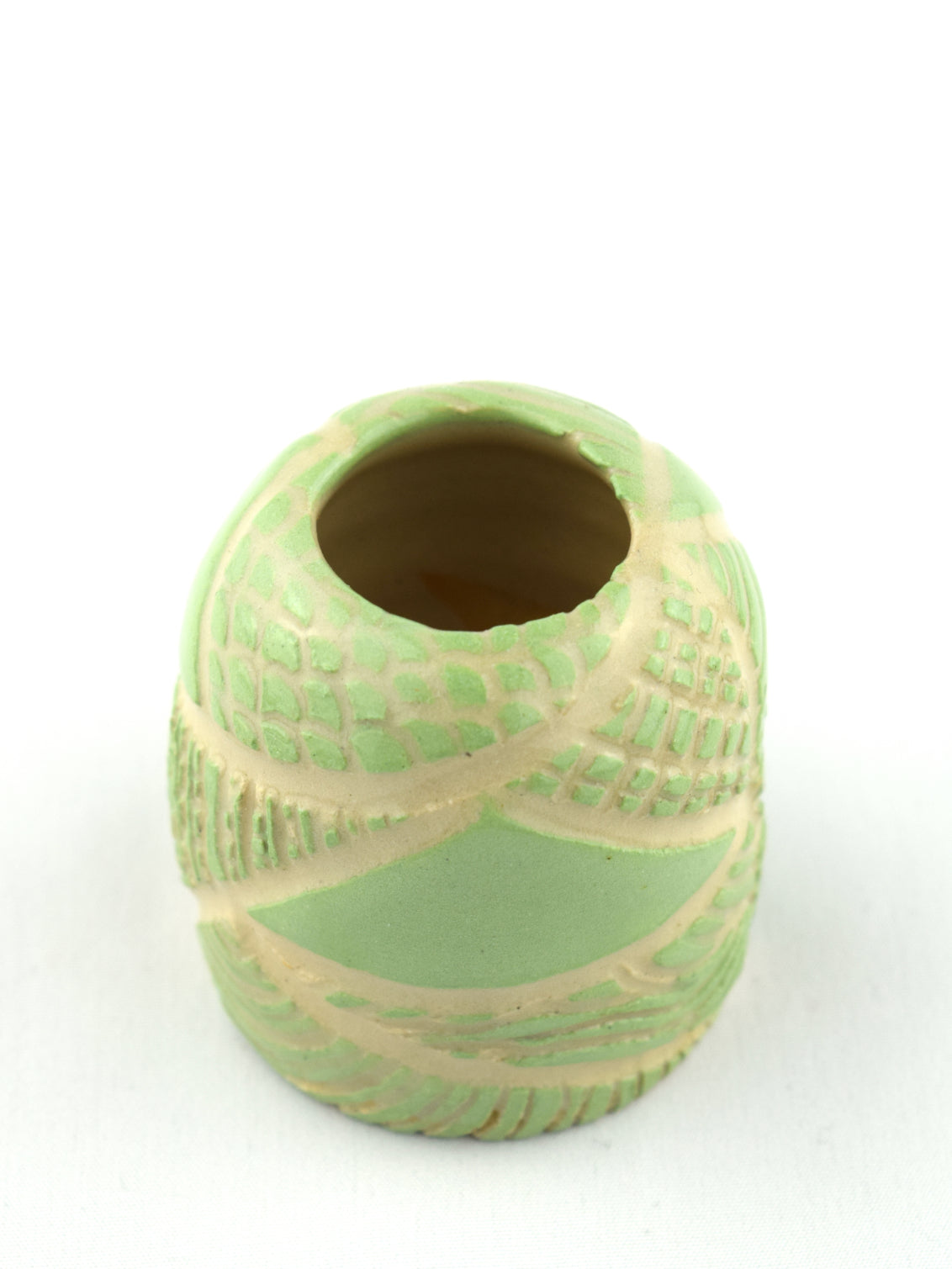 MINI BUD VASE - GREEN - GEO