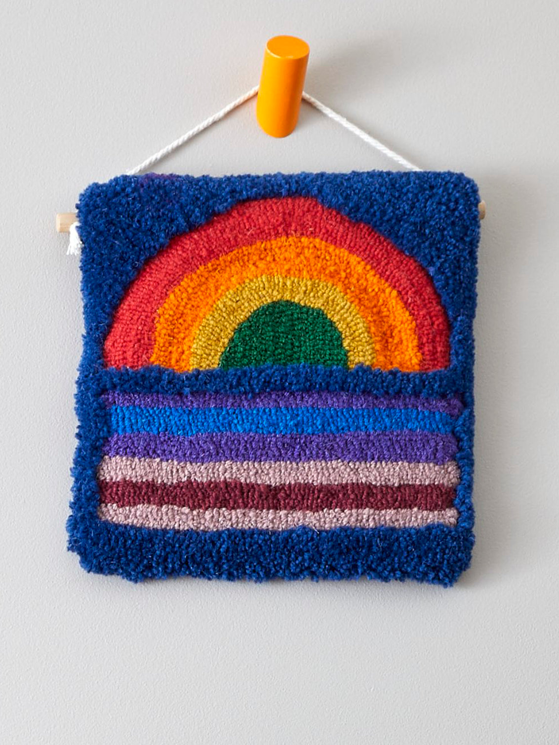 RETRO RAINBOW WALL HANGING