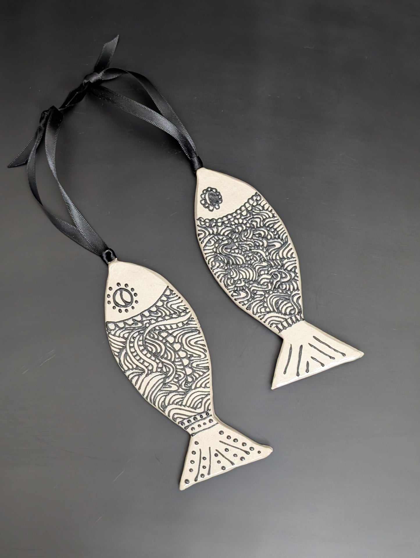 Illo Flat Fish slip trail Decoration
