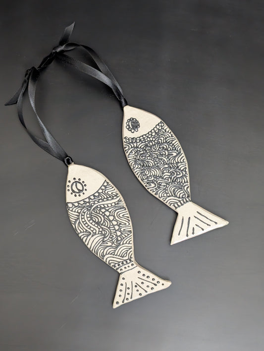 Illo Flat Fish slip trail Decoration