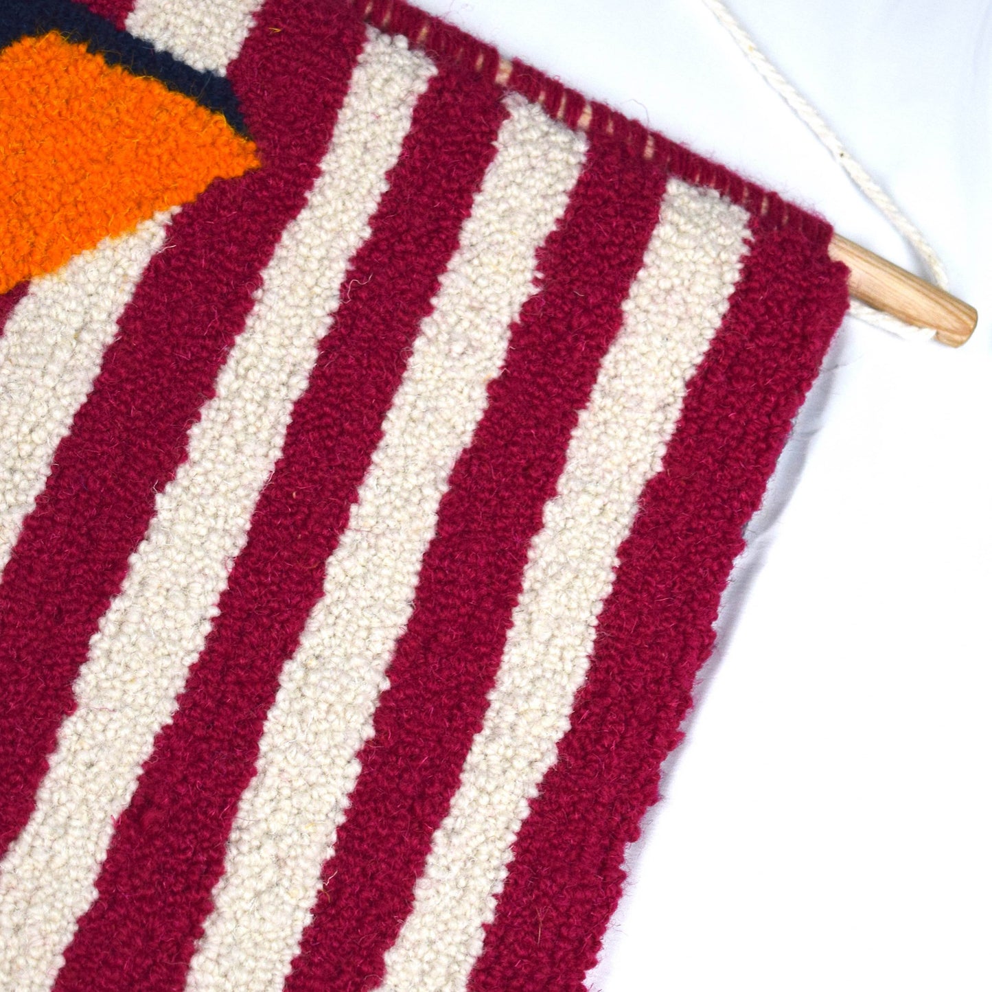 YES - HANDMADE PINK WALL HANGING