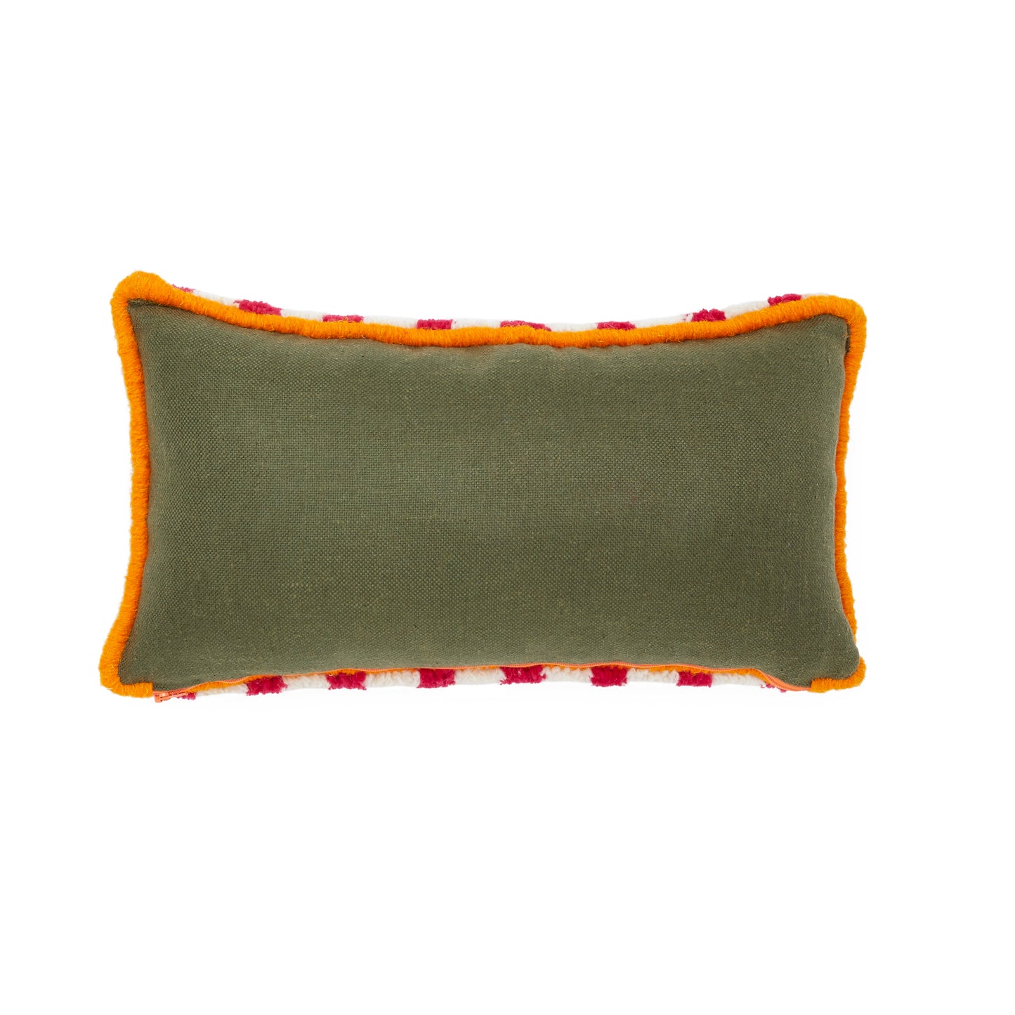 YES - PINK TUFTED CUSHION